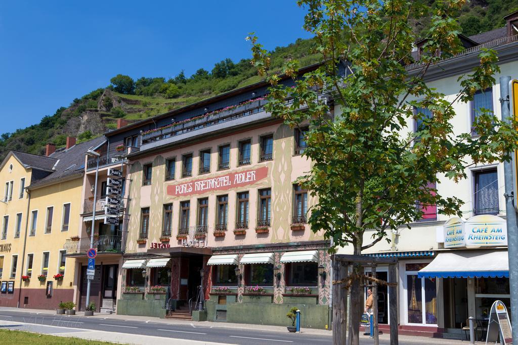 Pohl'S Rheinhotel Adler Sankt Goarshausen Ngoại thất bức ảnh