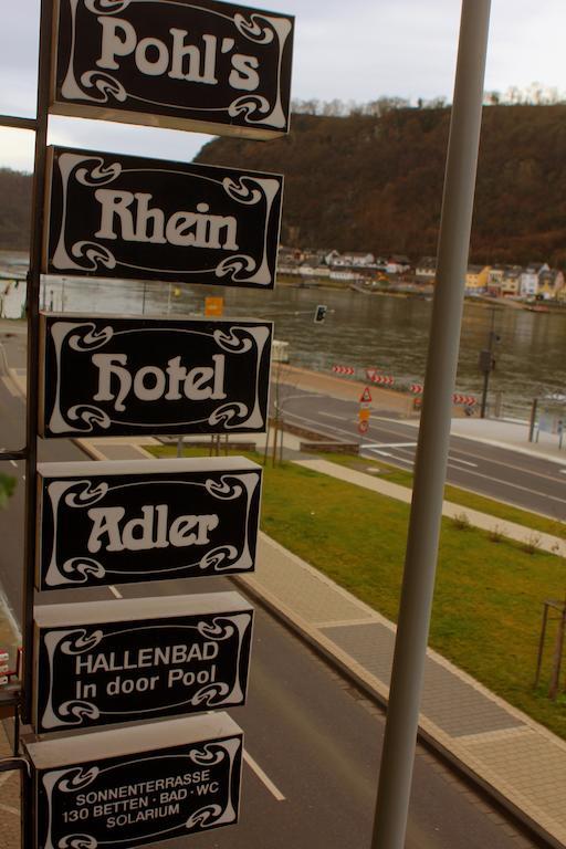 Pohl'S Rheinhotel Adler Sankt Goarshausen Ngoại thất bức ảnh